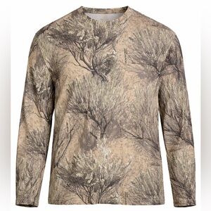 Mens Green Mark Camouflage Seclusion Long Sleeve Shirt XL Cotton Hunting Outdoor